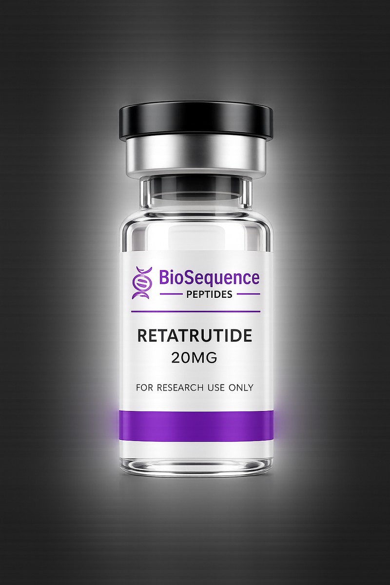 Retatrutide 20mg research peptide vial